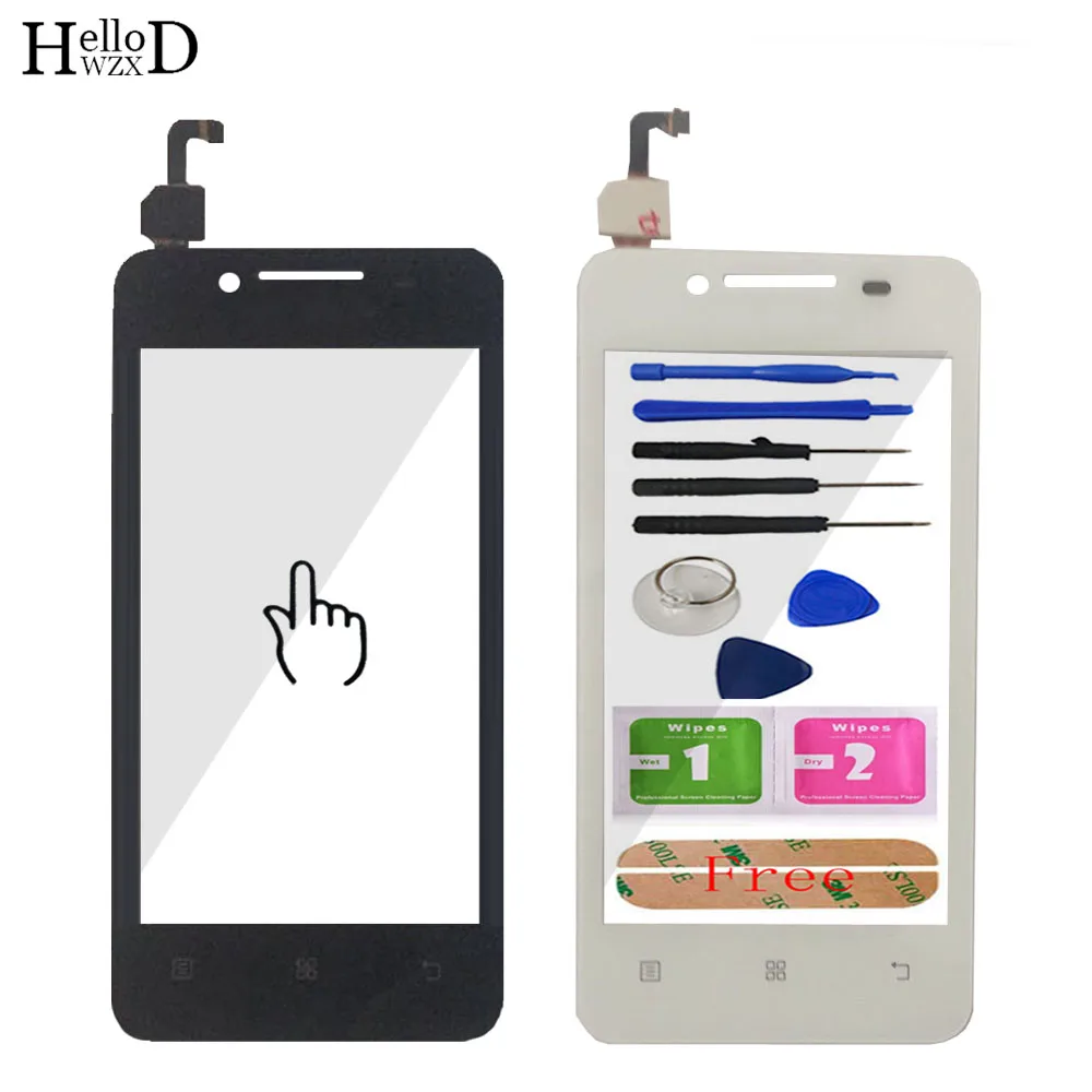 

4 inch Tested Front Outer Glass For Lenovo A319 A319i A 319 Touchscreen Touch Screen Digitizer Panel Lens Sensor Tools Adhesive