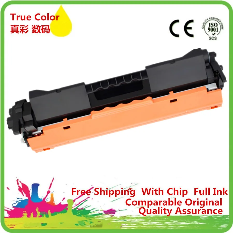 Совместимый картридж с тонером для принтера Замена CF217A 17A 217A LaserJet
