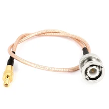 2 шт. MOOL SMB штекер BNC штекер M/M разъем адаптера RG316 коаксиальный шнур 30 см 12 дюймов