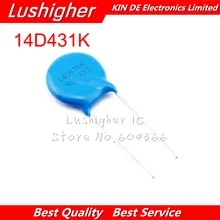 20 штук 14D431K 430 в Varistor Piezoresistor 14D431