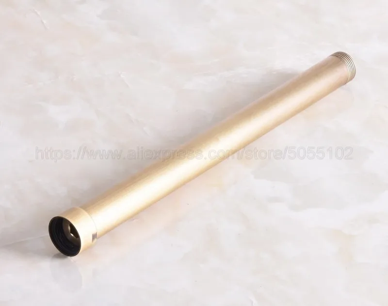 320mm Extension Tube Pipe Rod Set For Rain Shower Faucet Set (G3/4" connection) Vintage Antique Brass Bathroom accessory zba701