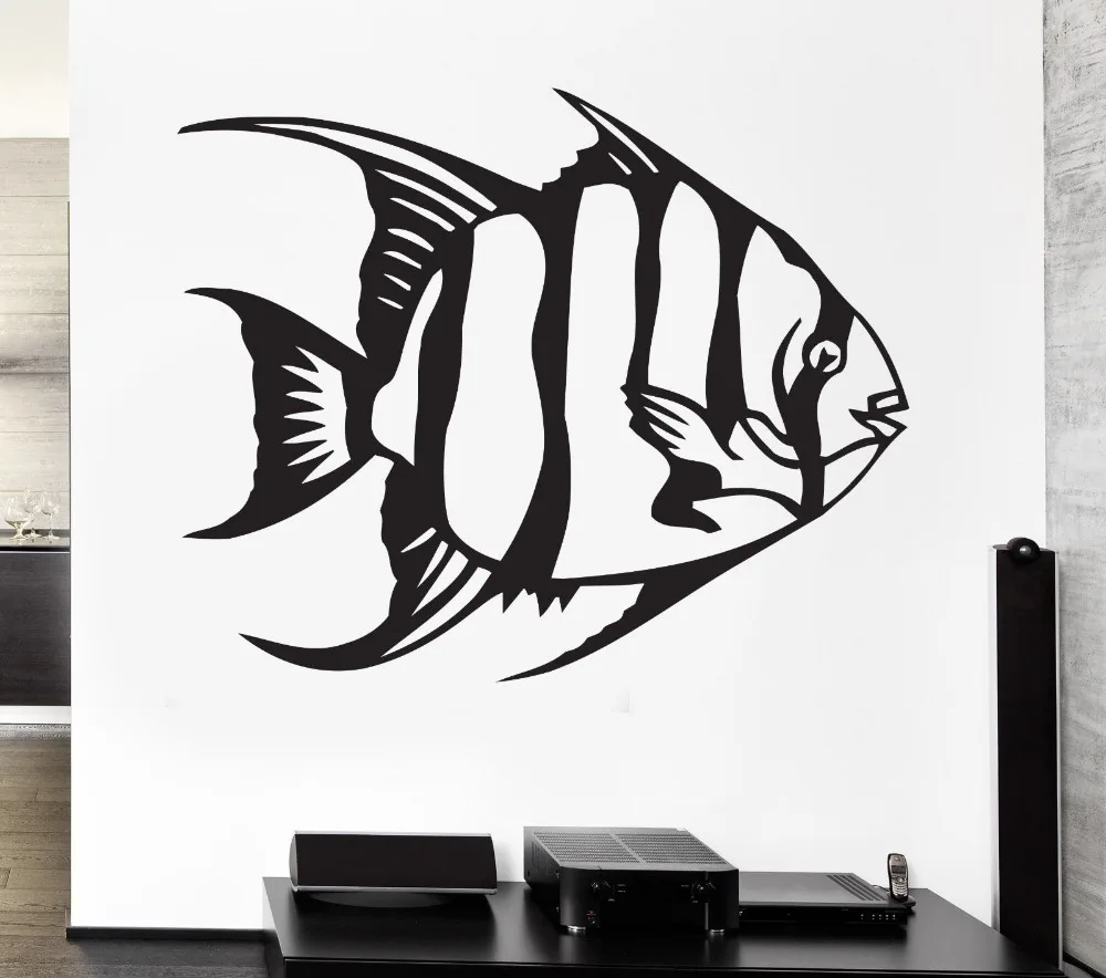 Fish Wall Stickers for Baby Nursery Marine Ocean Fishing Vinyl Decal Waterproof Home Wall Decoration Kids Room Wallpaper ZB554 Fish Wall Stickers for Baby Nursery Marine Ocean Fishing Vinyl Decal Waterproof Home Wall Decoration Kids Room Wallpaper ZB554