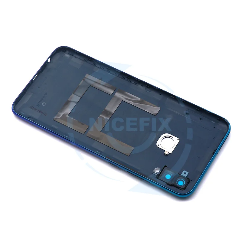 Для 6,2" huawei P Smart задняя крышка батарейного отсека Корпус задней двери+ рамка отпечатков пальцев+ стеклянная линза