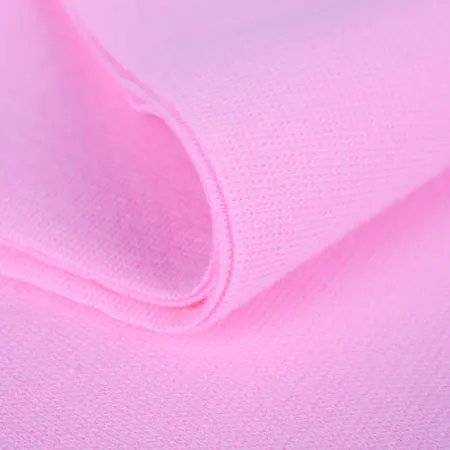 40*160 см тонкая эластичная трикотажная ткань из хлопка и спандекса для обрезки спортивных поясов/манжет/подола/воротника - Цвет: lotus pink
