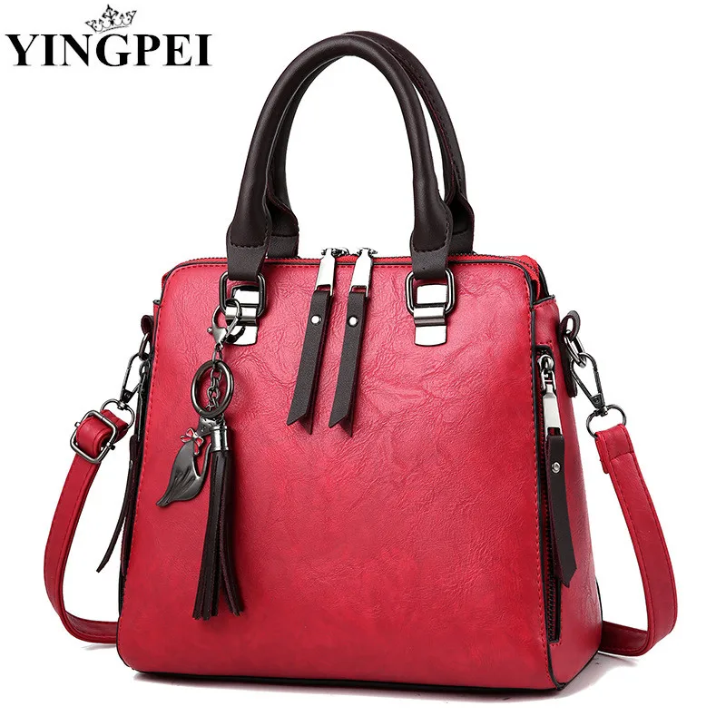YINGPEI Women Handbags Top-Handle Shoulder Bag Fashion Casual Bag 2018 Cat PU Leather Ladies Spring Famous Brands Black Tote New YINGPEI Women Handbags Top-Handle Shoulder Bag Fashion Casual Bag 2018 Cat PU Leather Ladies Spring Famous Brands Black Tote New