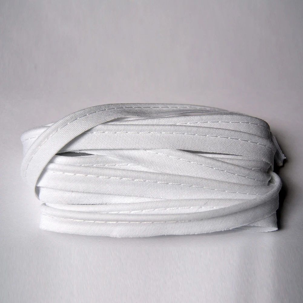 

1.2cmx5m Piping Strip Trim Sewing Polyester Insertion Rope Upholstery Bias Tape DIY Supplies Textile Flanged