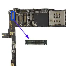 10 шт./лот, J2321 задняя большая камера задняя камера FPC разъем на материнской плате для iPhone 6 plus 6+ 6P 6 plus 5,5