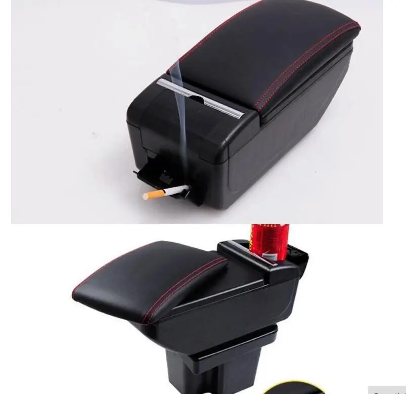 

Car Armrest Center Console Storage Box auto accessories 1 set For KIA 2011 2012 2013 2014 Rio K2 7 Generation