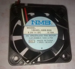 

NMB DC 3.3V 0.10A 4Cm 4010 Cooling fan 1604KL-09W-B29-