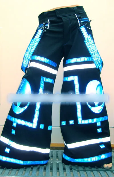 Alient shuffle dance Pants Raver ore Techno Hardstyle Tanz Hose fluoreszierend Shuffle DJ Melbourne Shuffle Pants women man clot