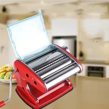 Pasta machine household pressing machine manual stainless steel hand-cranked small dumplings pasta machine hand cranked dumpling machine