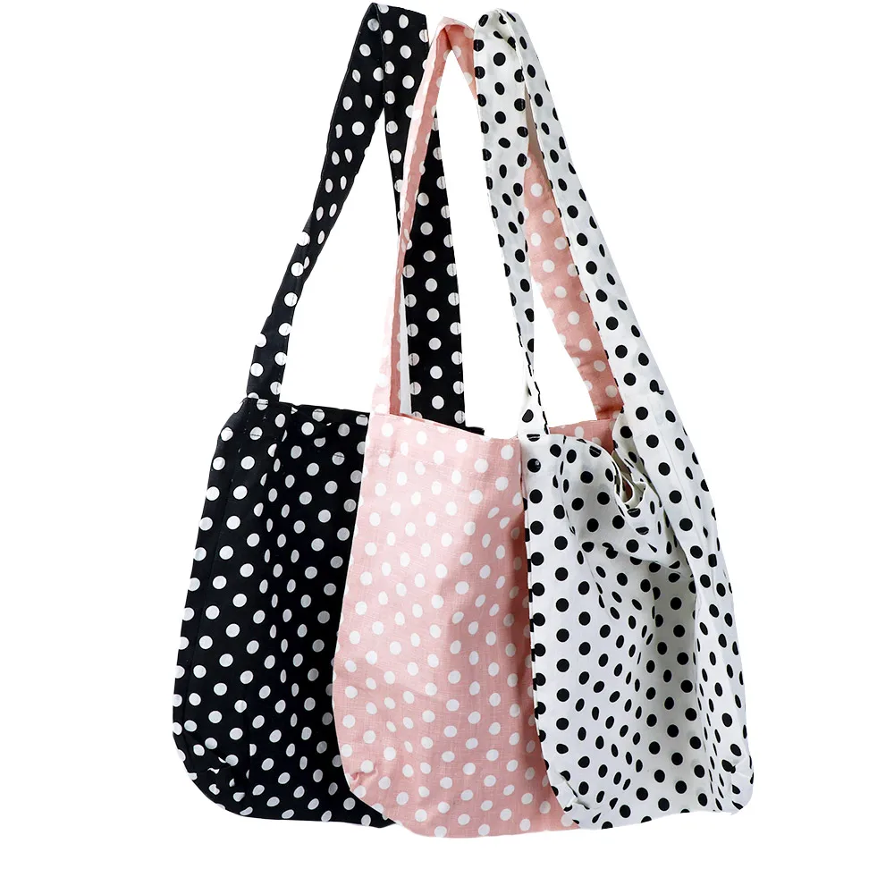 

Fashion Dot Printed Shoulder Bag Women Girl Simple Point Cross Body Bag Students School Travel Handbags bolsa feminina
