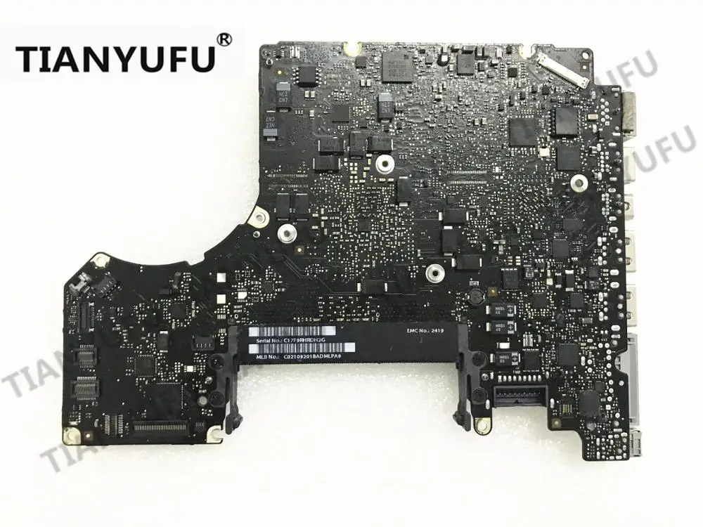 Материнская плата для ноутбука MacBook Pro A1278 13' MD101 i5 2,5 GHZ 820-3115-A Mid 2012, протестированная на