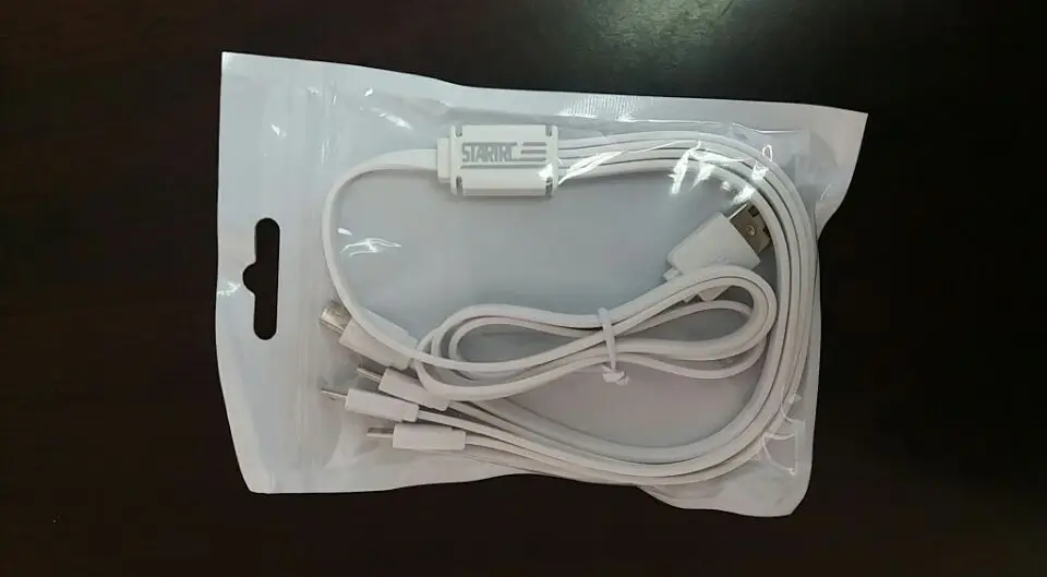 4 в 1 USB кабель для передачи данных Android порт зарядное устройство FPV Drone LED Flash
