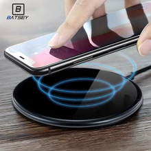

BATSEY Wireless Charger For iPhone 8/X /8 Plus 10W Qi Fast Wireless Charging Pad Wireless Charger for Samsung Galaxy S8/S7 /S8 +