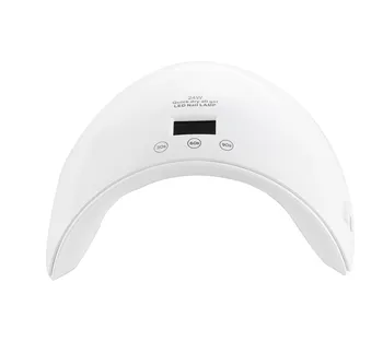 

New Arrival 24W UV Lamp Arched Shaped Nail Lamp With Touch screen LED Nail Dryer Manicure Gel Polish Nail Dryer Art Salon Tools
