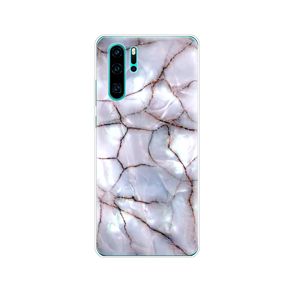 Чехол для huawei P30 PRO LITE, чехол-накладка для huawei mate 20 pro lite p smart plus, модный дизайн с мрамором