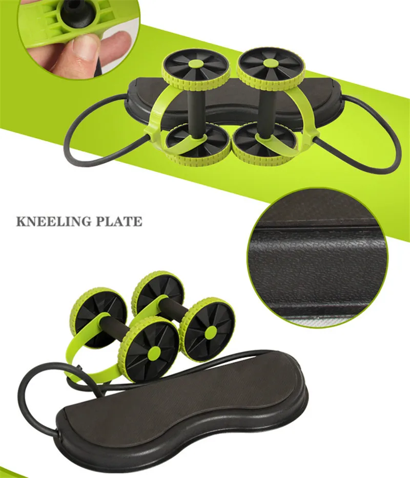 Multi-functional фитнес-оборудование для брюшного пресса Упражнение колесные ролики рука нога Талии Тренажер для фитнеса Упражнения Ab ролик