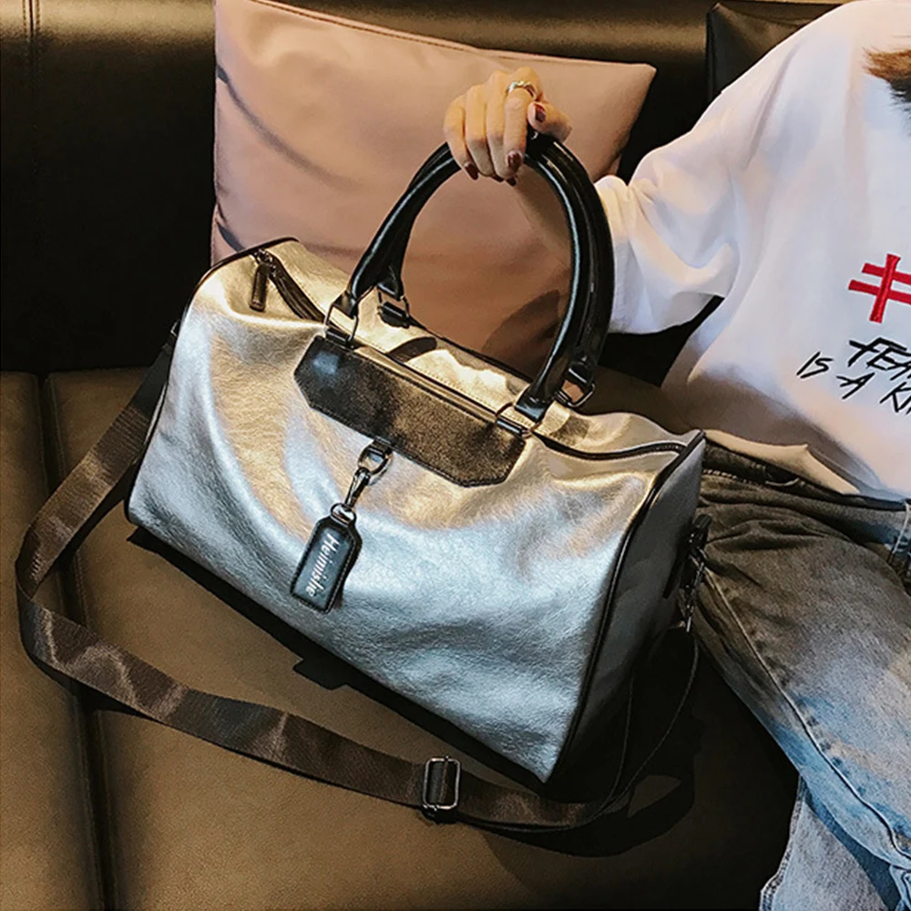 HOT SALE Women Men Unisex Travel Bag 2018 Stripe Sports Handbag Beach Crossbody Bag Fashion Couples Luggage Package Waterproof13