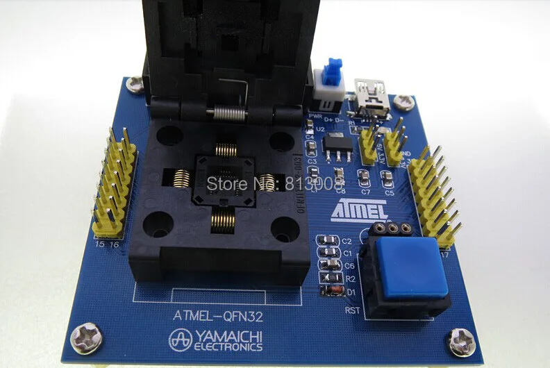 5x5 мм QFN32 ATmega8 ATmega48 ATmega88 ATmega168 AVR 2 54 сгораемая розетка программирования тестовая