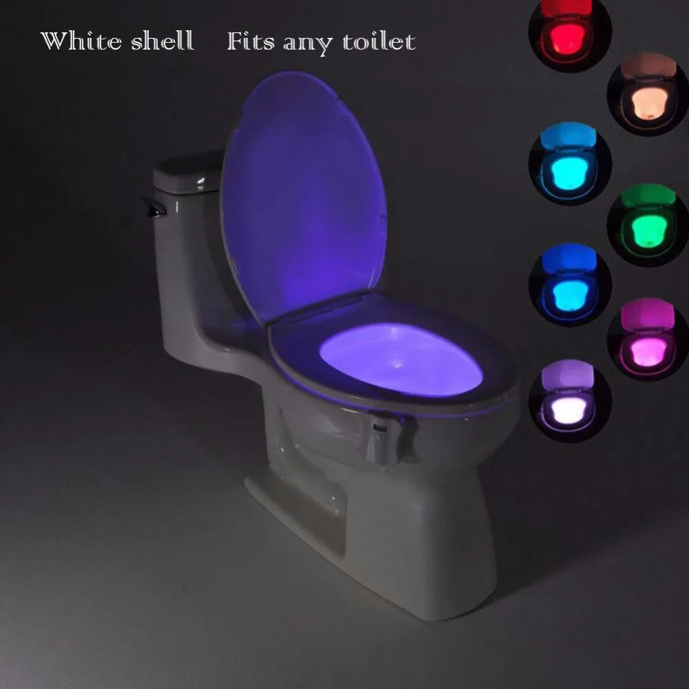 Z44 Sensor night light LEDLamp and lantern Human Motion Activated PIR 8 Colours Automatic RGB Night