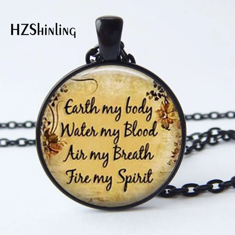 

2017 New Arrival Wiccan Pendant Necklace,Pentagram Pendant Necklace Witch Craft Womens Glass cabochon jewelry HZ1