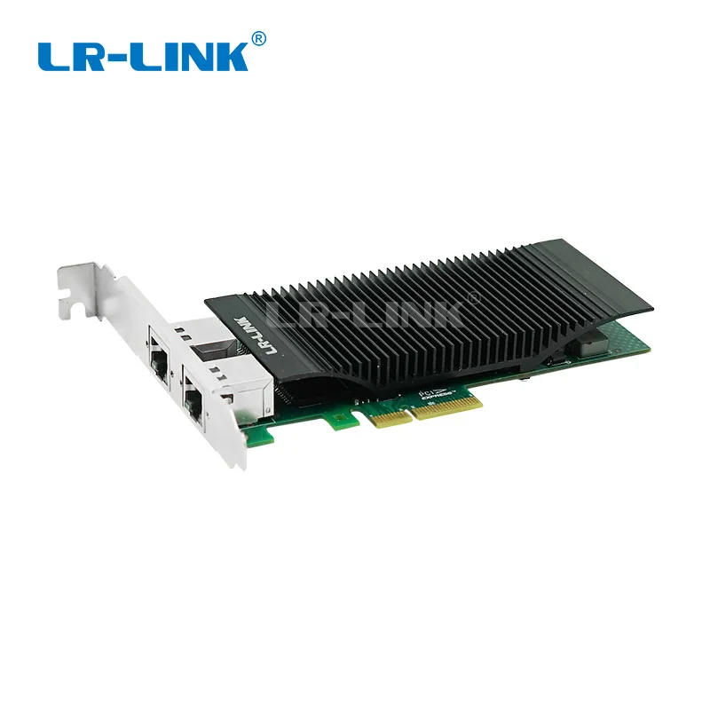 LR-LINK 2003PT Dual Port Gigabit Ethernet RJ45 Industrial Application Use PCI Express Network Card Lan Card Intel I350 Nic