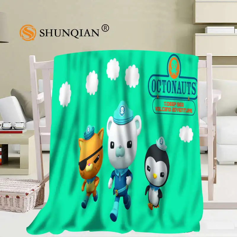16 Octonauts одеяло Осьминог Мягкие DIY диван кровать пледы одеяло ребенок взрослый теплый заказ одеяло 56x80Inch50X60Inch40X50Inch - Цвет: 16