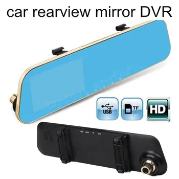 

Full HD 1080P 4.3 inch Car Dvr Review Mirror Car Camera Digital Video Recorder Auto Registrator Camcorder Camera Car Dvrs