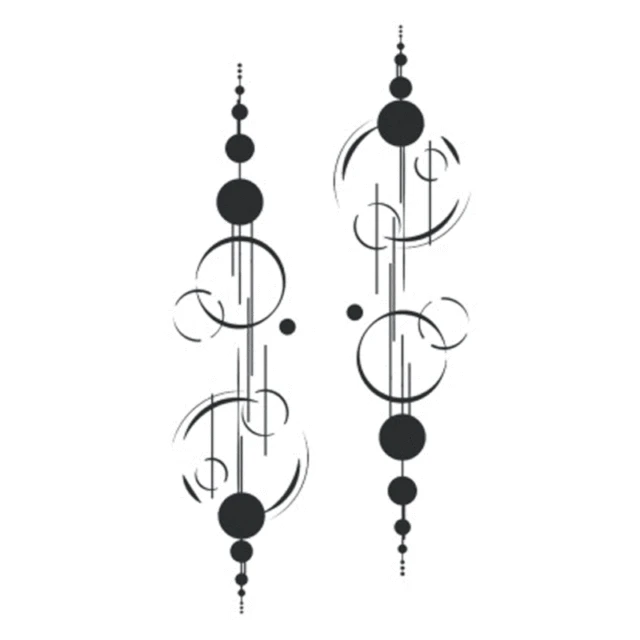 Hot Design Temporary Tattoo For Adult Waterproof Tatoo Sticker Body Art Lovely Abstract Bead String Fake Tattoo Man Woman Hot Design Temporary Tattoo For Adult Waterproof Tatoo Sticker Body Art Lovely Abstract Bead String Fake Tattoo Man Woman
