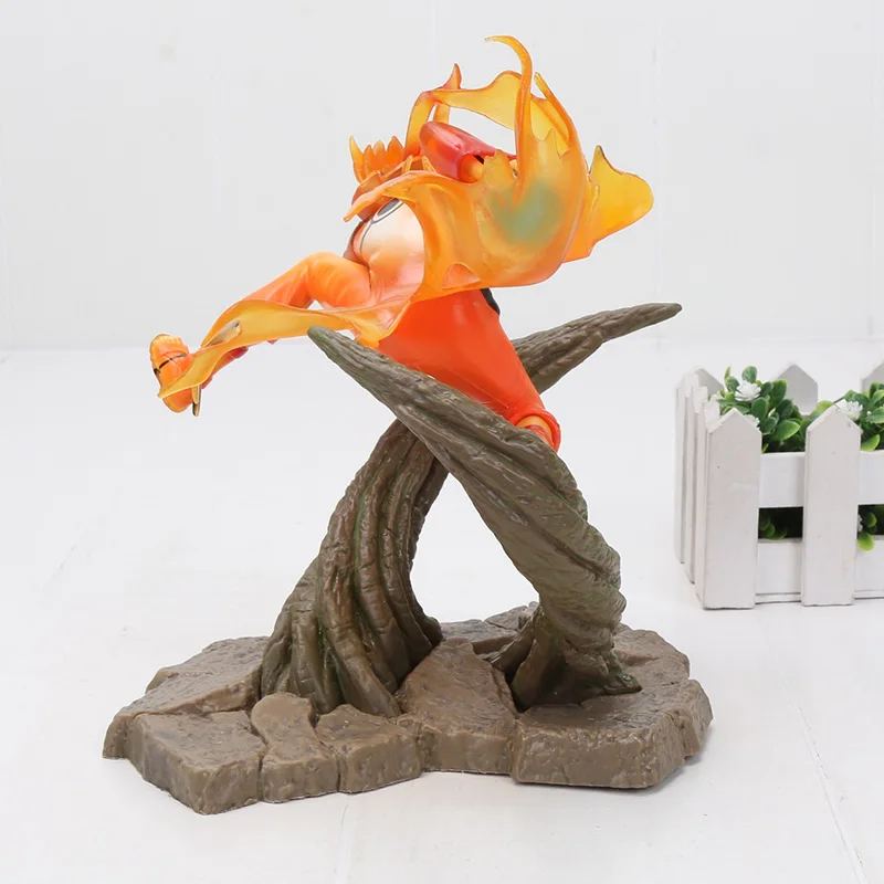 Наруто Uzumaki Naruto небесные девять хвостов режим ПВХ Рисунок Коллекционная модель игрушки 20 см