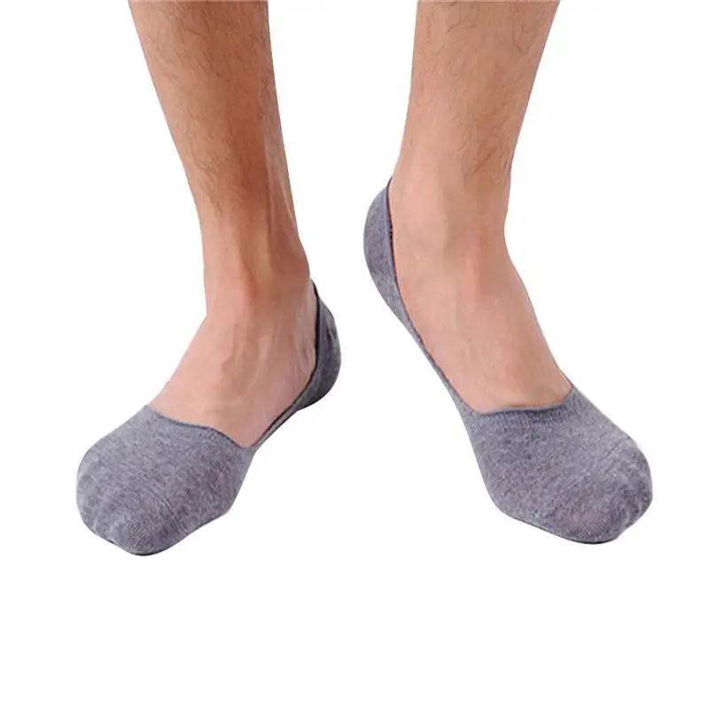 

1 pairs Socks man Thin Shallow mouth invisible boat sports cotton Slip socks Summer Breathable Socks Harajuku Calcetines#H3Z1