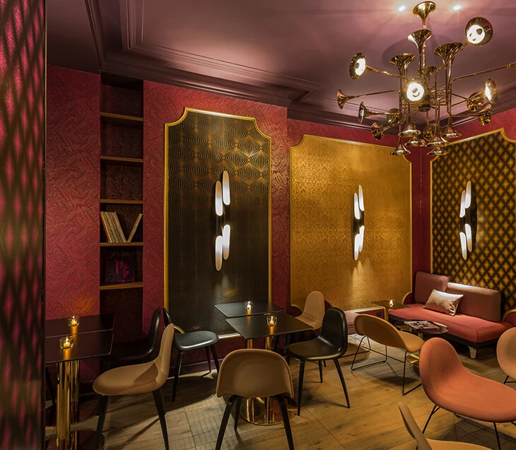 Tubo de Alumínio Moderno Parede Luminárias Ouro Preto Nordic Restaurante Sala Estar Corredor Varanda Lâmpadas Luz E27 3 Luminárias de parede