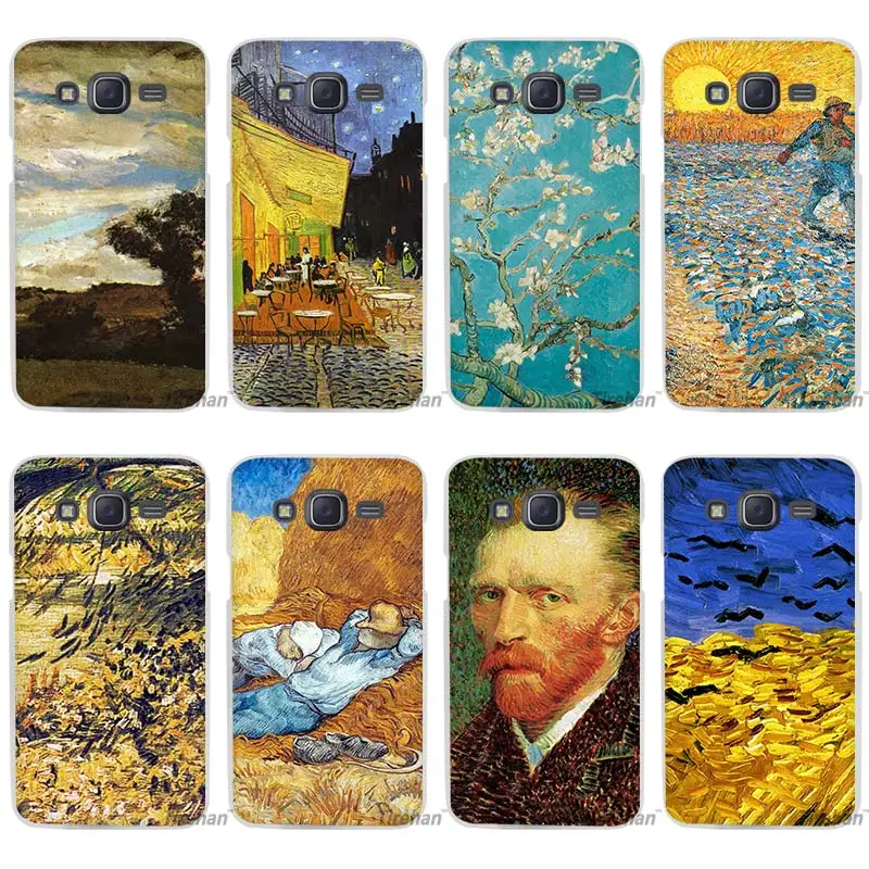 

Van Gogh Case for Samsung Galaxy J4 J6 J8 Plus 2018 J3 A50 A80 A50 A40 A30 A20 A20e A10 Hard Clear PC Fundas Phone Coque Cover