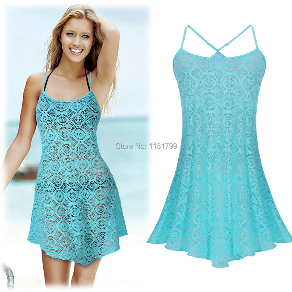 over swimsuit dress