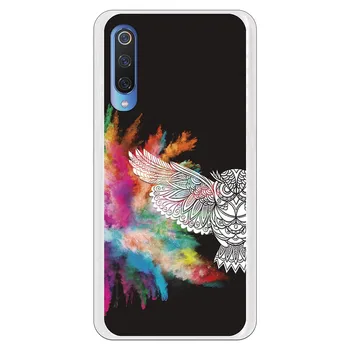 

Stand case costume drawing Owl WP006 for Xiaomi Mi 9