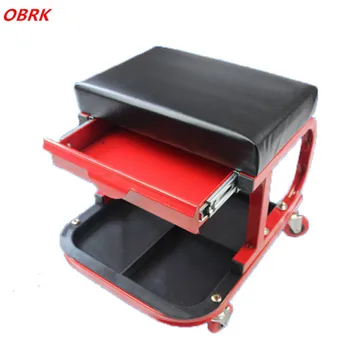 

Car Creeper Motor Repair Work Stool Creeper Seat With Drawer Tool Shelf