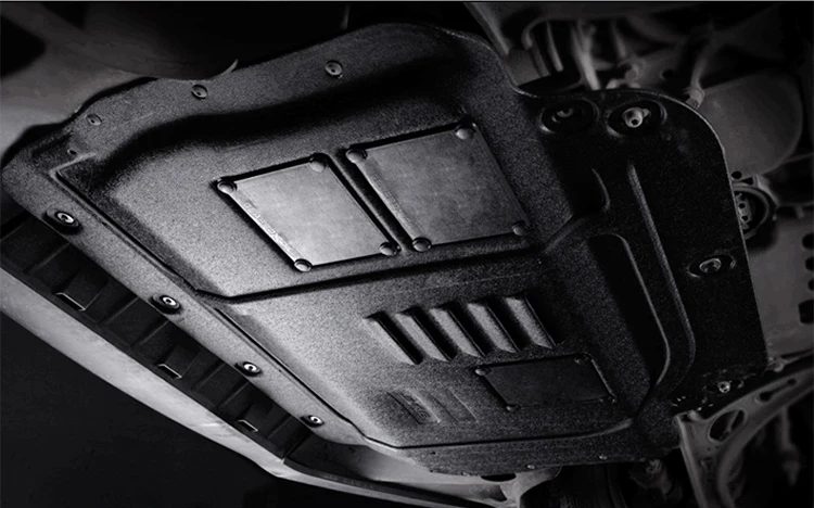 Estilo de Carro para Mitsubishi Protetor de Motor de Plástico Placa de Derrapagem Motor de Liga de Aço 2020 para Lancer Ventos Lancer 12 Automóveis e motos
