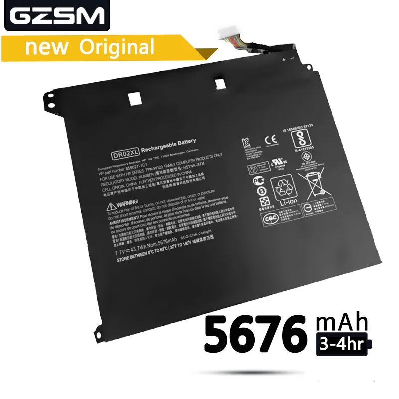 

GZSM laptop battery DR02XL For HP Chormebook 11 G5 battery for laptop X9U05UT batteries HSTNN-IB7M 859357-855 859027-421 battery