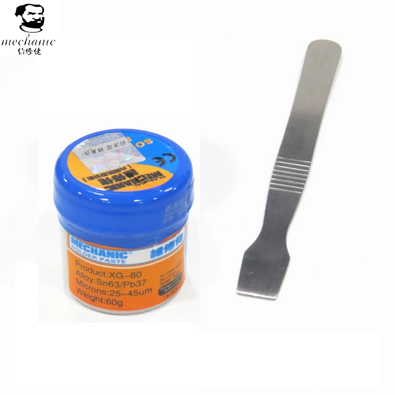 

MECHANIC Welding Flux Soldering Solder Welding Paste Flux XG-80 SMD SMT Sn63/Pb37 Tool
