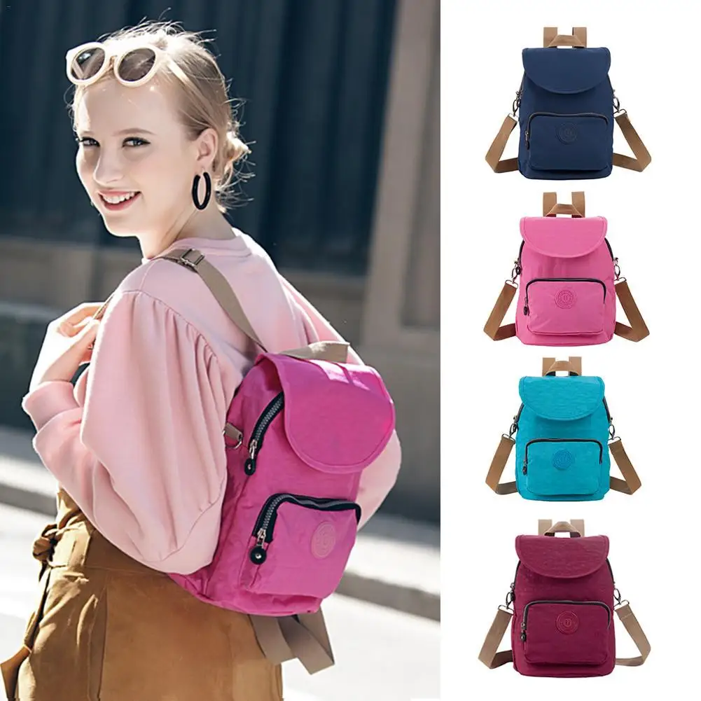

New Mini Fashionable Lightweight Travel Backpack Mummy Bag Multi-functional Mother And Baby Bag Single-shoulder Diaper Bag