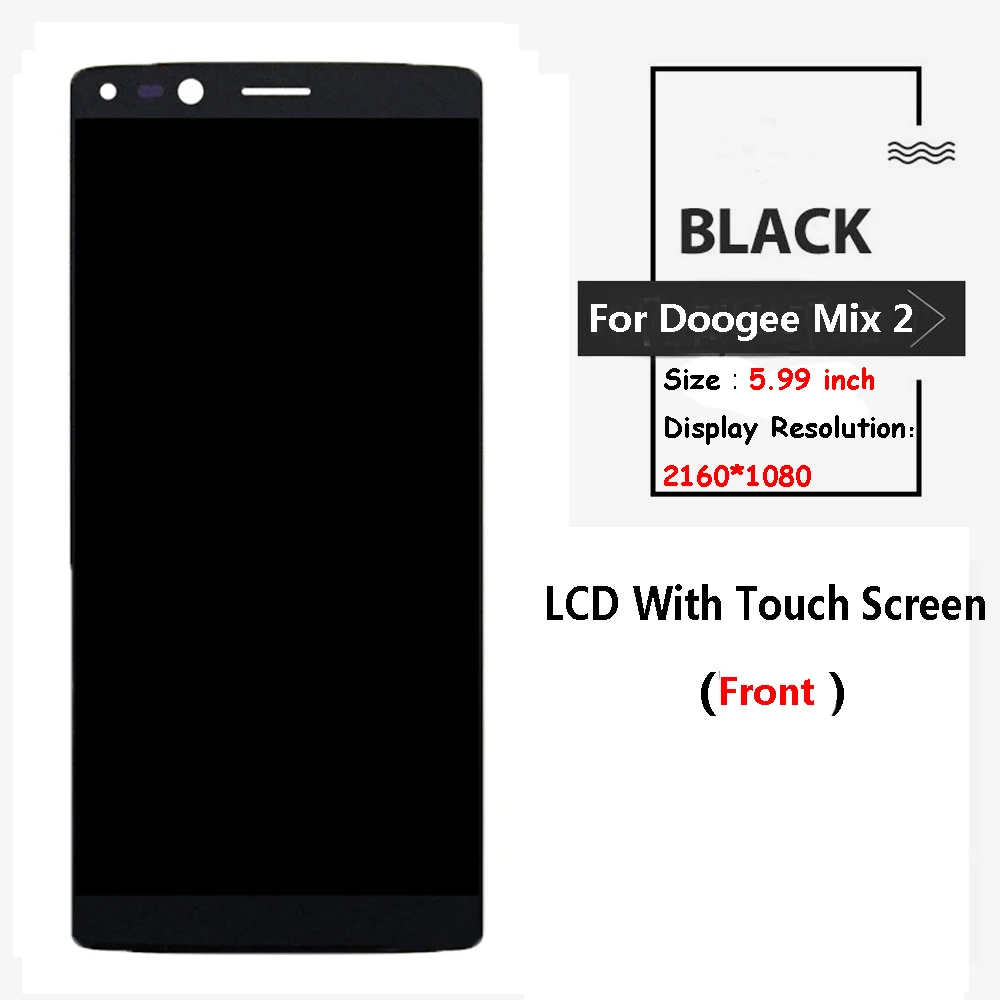 Оригинальное качество ЖК дисплей 5 99 дюйма Для Doogee Mix 2 + быстрая замена для LCD