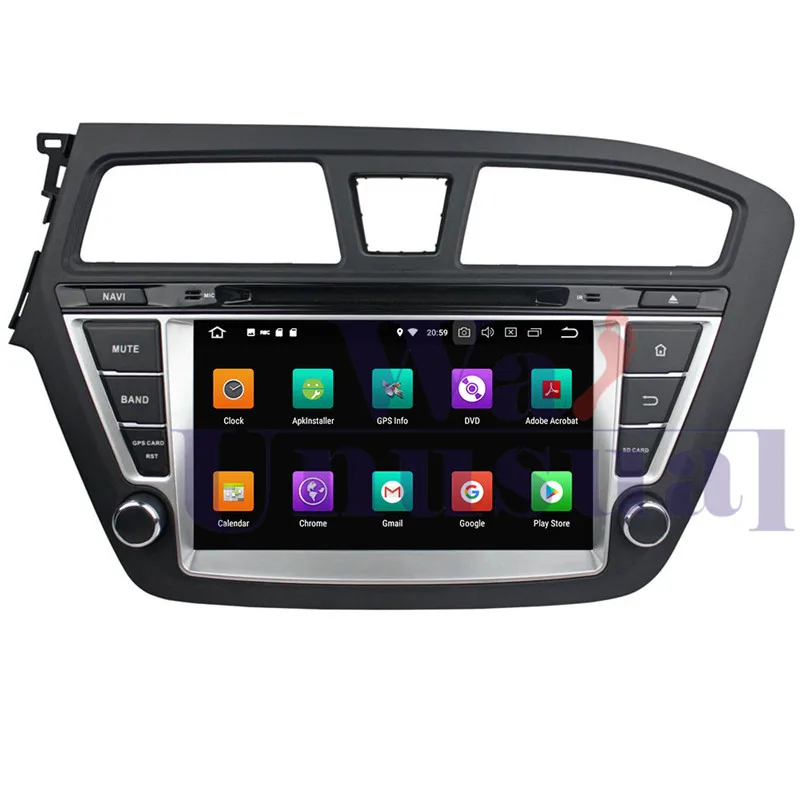 Wanuary Octa Core Android 9 0 автомобильный DVD Autovideo плеер для Hyundai I20 2014 2015 GPS навигация радио