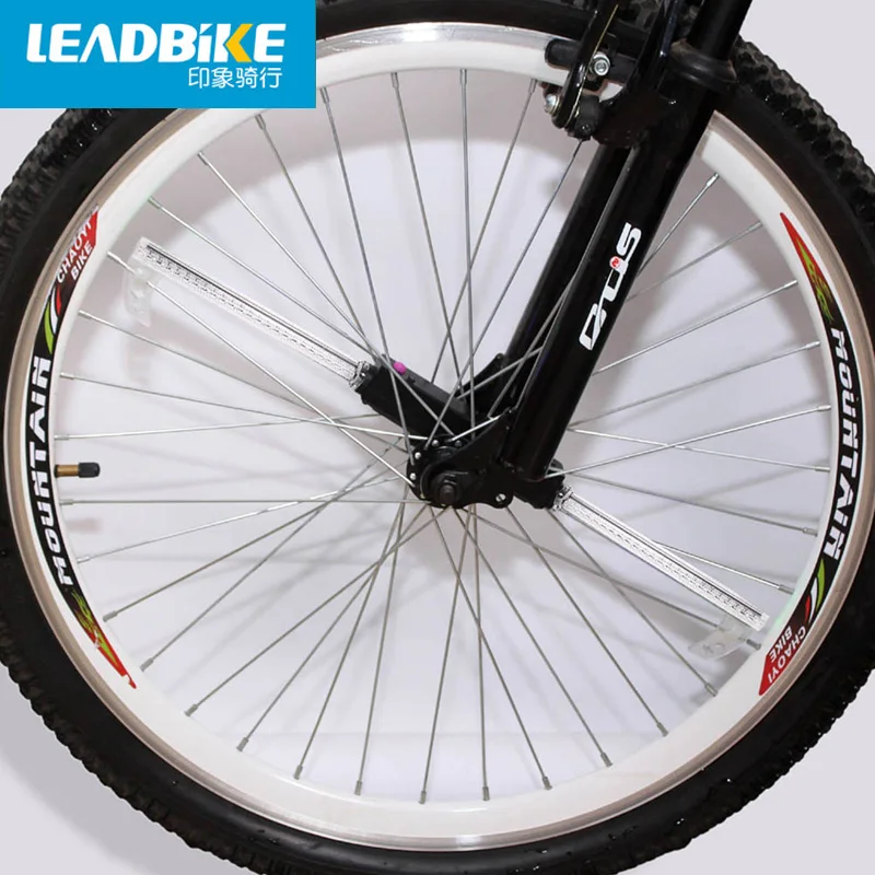 Светодиодный светильник на колеса велосипеда Leadbike, 32 модели, 36 светодиодный светильник с клапаном-вспышкой, водонепроницаемый светильник для горного велосипеда, горного велосипеда