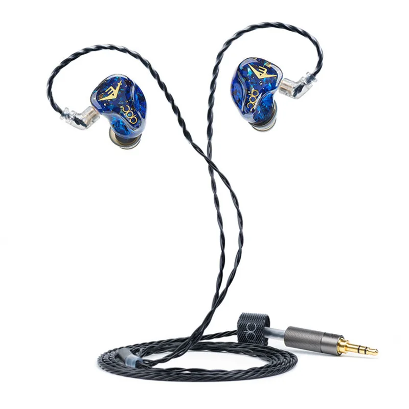 QDC Anole V3 Трехкомпонентные сбалансированные арматурные 3BA Профессиональные HiFi