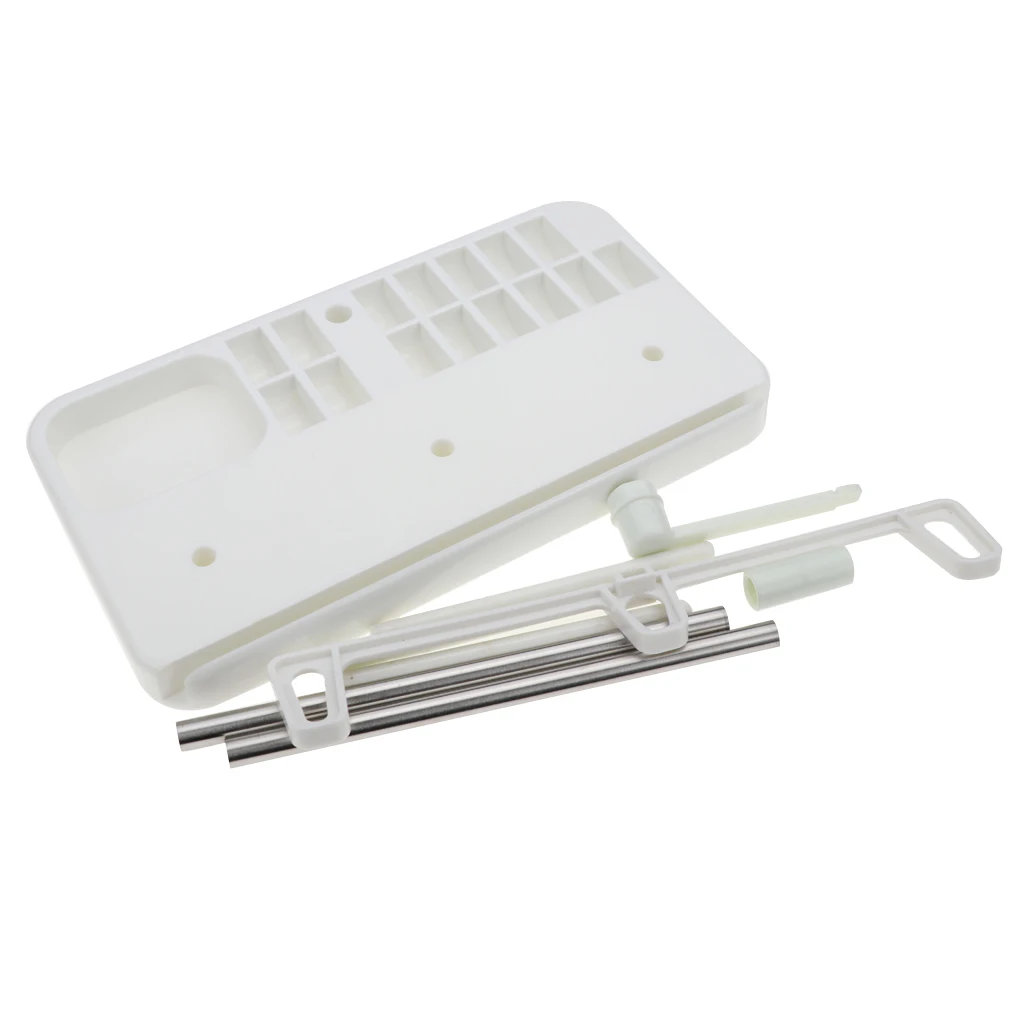 Universal Three Cone Spools Thread Stand For Sewing Serger Machines