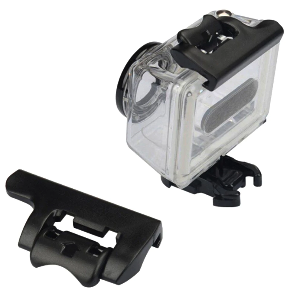 Фиксирующая Пряжка для Gopro Hero 4 3 + водонепроницаемые корпуса чехол ABS зажим go pro