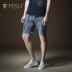 2019 фитнес мужские повседневные шорты Pinli летние новые популярные мужские прямые цилиндрические спортивные, пляжные шорты для активного
