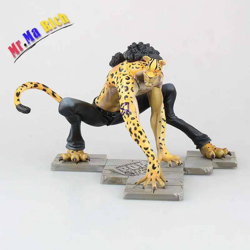 

Megahouse Excellent Model One Piece Mas Rob Rucchi Leopard Pvc Action Figure Resin Collection Model Doll Toy Gifts Cosplay