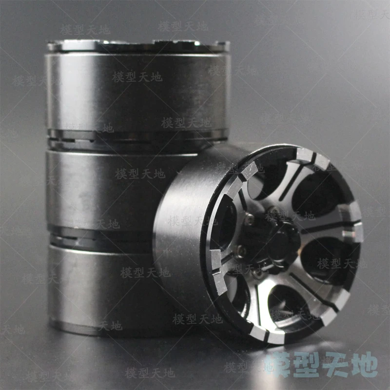 

4pcs 1.9Inch Climb Car Wheel Rim 1/10 On-Road Car 52MM Aluminum Alloy Metal Wheel Hub For HSP HPI Tamiya D90 SCX10 CC01 Wrangler